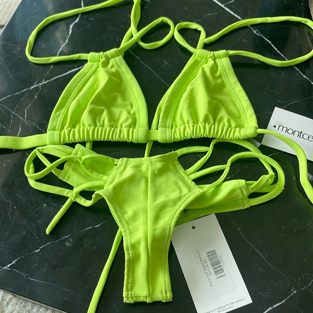NWT Montce Green Bikini